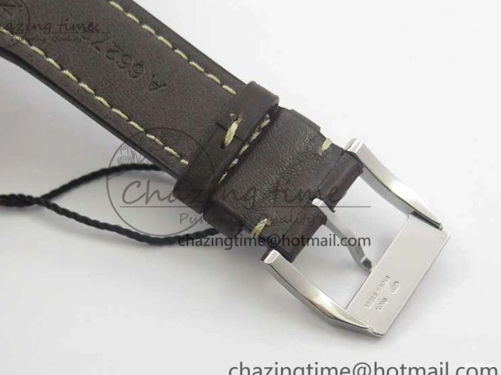 MIROTIME 0514 Pilot Chrono Spitfire IW387903 SS ZF 1:1 Best Edition Black Dial on Brown Leather Strap A OdorResistant 7127